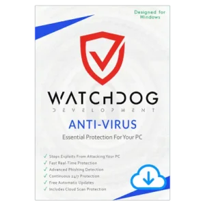 Watchdog Anti-Virus – 1-Year / 1-PC